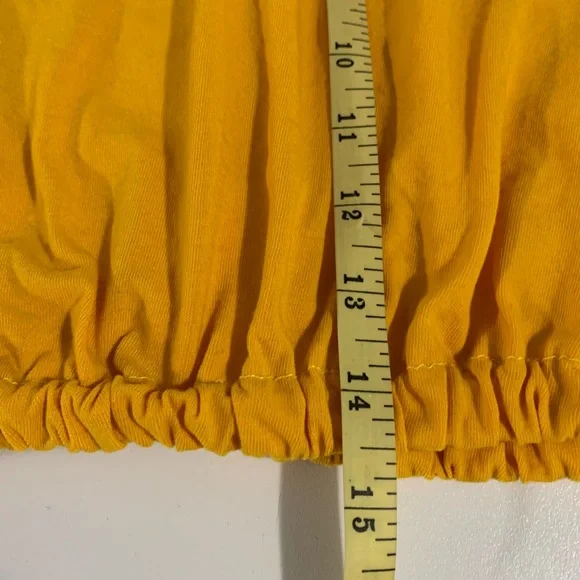 Custom reworked NAVY crop top size Small. - Picture 7 of 7